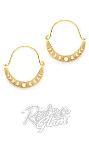 Amano Studio Phases Of The Moon Earrings gold Amano Studio Phases Of The Moon Earrings gold