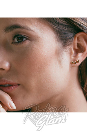 Amano Studio Star Cluster Stud Earrings gold Amano Studio Star Cluster Stud Earrings gold
