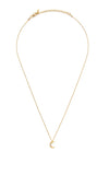 Amano Studio Crecent Moon Crystal Charm Neckace chain Amano Studio Crecent Moon Crystal Charm Neckace chain