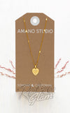 Amano Studio Heart With Eye Necklace gift card Amano Studio Heart With Eye Necklace gift card