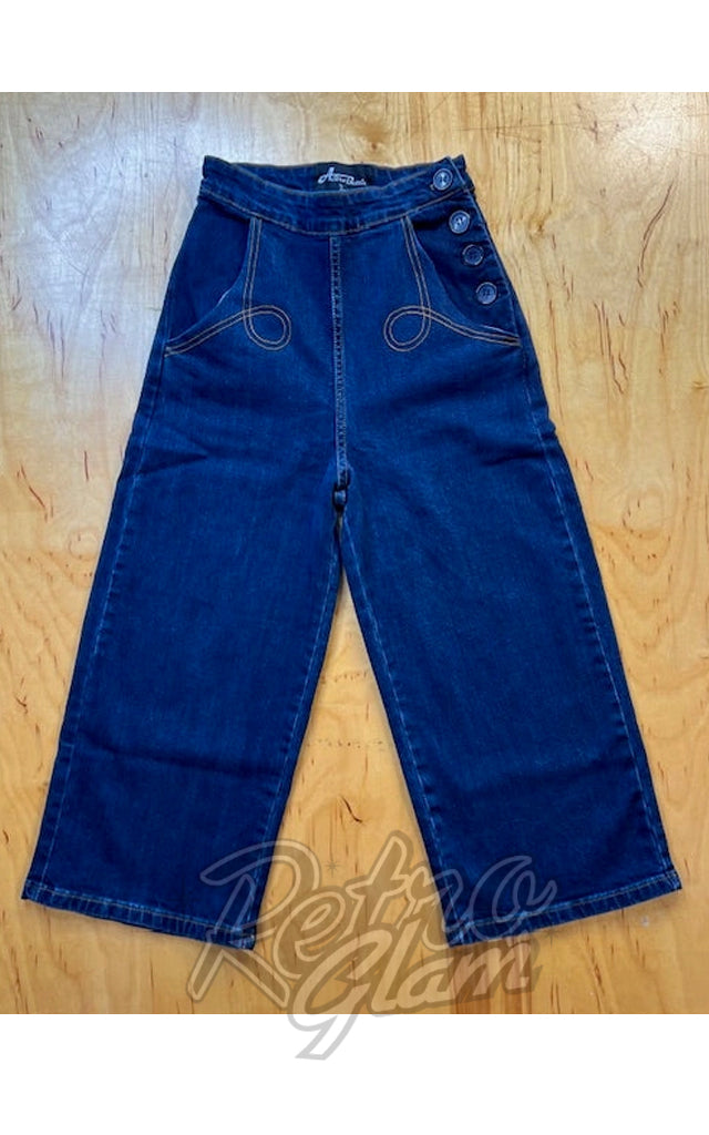 Astro Bettie Midge Button Clam Diggers - Size 32 left only Astro Bettie Midge Button Clam Diggers - Size 32 left only