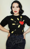 Astro Bettie Midge Classic Reproduction Button Jeans in Indigo Astro Bettie Midge Classic Reproduction Button Jeans in Indigo
