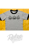 Astro Bettie pumpkin t-shirt Astro Bettie pumpkin t-shirt