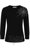 Banned Alina Black Spiderweb Jumper Banned Alina Black Spiderweb Jumper