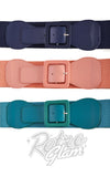Banned Last Day Out Square Buckle Stretch Belt Banned Last Day Out Square Buckle Stretch Belt