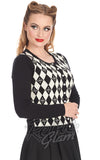 Banned Darts And Checks Cardigan argyle Banned Darts And Checks Cardigan argyle
