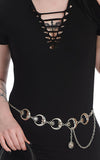 Banned Crescent Moon Belt silver Banned Crescent Moon Belt silver