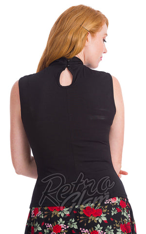 Banned Hey Jude Top in Black back Banned Hey Jude Top in Black back