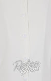Banned Janine Blouse in White detail Banned Janine Blouse in White detail