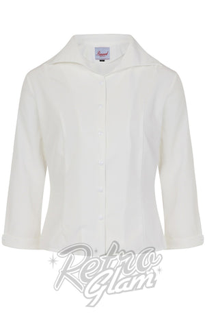 Banned Janine Blouse in White Banned Janine Blouse in White