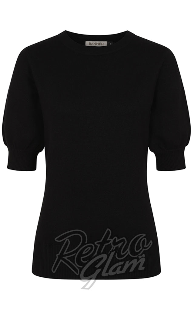 Banned Jones Jumper in Black Banned Jones Jumper in Black