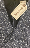Banned Josephine Black Ditzy Flowers Dress retro glam photo Banned Josephine Black Ditzy Flowers Dress retro glam photo