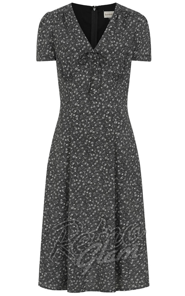 Banned Josephine Black Ditzy Flowers Dress - Pre-Order Banned Josephine Black Ditzy Flowers Dress - Pre-Order
