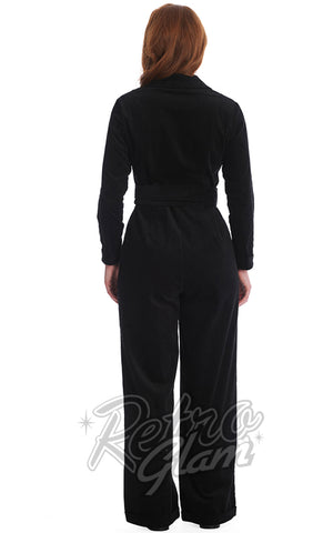 Banned Hippie Please Jumpsuit in Black back