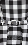 Banned June Dress in Black & White Gingham pinup Banned June Dress in Black & White Gingham pinup