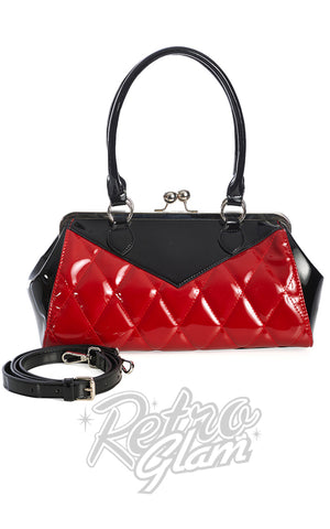 Banned Lilymae Handbag in Black and Red Banned Lilymae Handbag in Black and Red