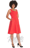 Banned Dot Days Dress in Red Polka rockabilly Banned Dot Days Dress in Red Polka rockabilly