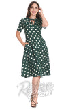 Banned Spot Set Sail Green Polka Dot Dress Banned Spot Set Sail Green Polka Dot Dress