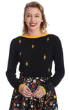 Banned Star Strike Jumper in Black & Yellow Banned Star Strike Jumper in Black & Yellow