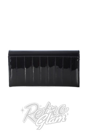 Banned Maggie May Quilted Wallet in Black back Banned Maggie May Quilted Wallet in Black back