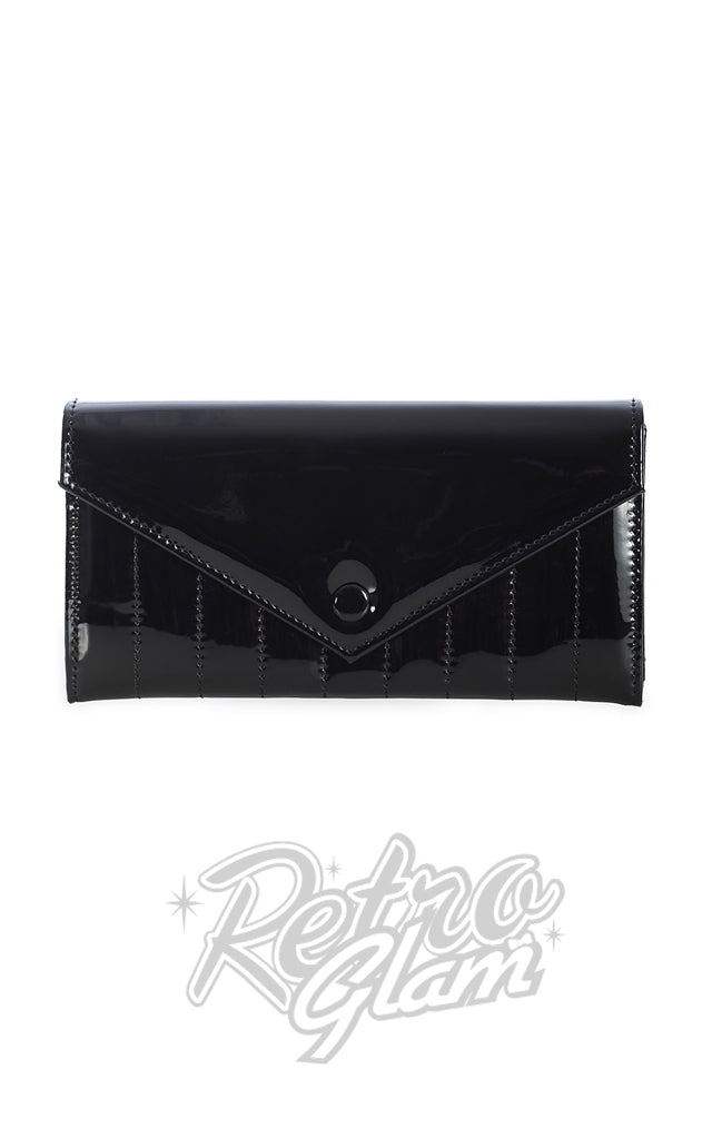 Banned Maggie May Quilted Wallet in Black Banned Maggie May Quilted Wallet in Black