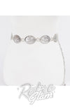 Western Style Metal Chain Belt Western Style Metal Chain Belt
