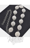 Western Style Metal Chain Belt in Silver Western Style Metal Chain Belt in Silver