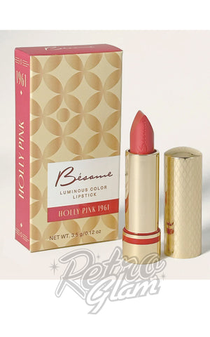 Besame Holly Pink Lipstick 1961 breakfast tiffany's Besame Holly Pink Lipstick 1961 breakfast tiffany's