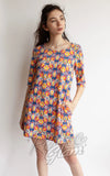 Blue Platypus Pocket Tunic 3/4 sleeve Blue Platypus Pocket Tunic 3/4 sleeve