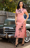 Boulevard Nights Binhai Wiggle Dress pink Boulevard Nights Binhai Wiggle Dress pink