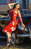 Boulevard Nights Tropica Wiggle Dress floral Boulevard Nights Tropica Wiggle Dress floral