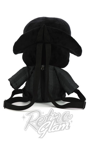 Comeco Plague Doctor Plush Backpack back Comeco Plague Doctor Plush Backpack back