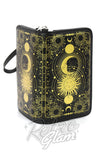 Comeco Celestial Wristlet Wallet gold Comeco Celestial Wristlet Wallet gold