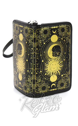 Comeco Celestial Wristlet Wallet gold Comeco Celestial Wristlet Wallet gold