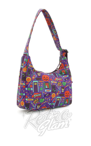 Comeco Trick Or Treat Candies Shoulder Bag side Comeco Trick Or Treat Candies Shoulder Bag side