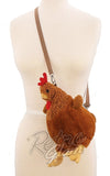 Comeco furry Hen Crossbody Bag Comeco furry Hen Crossbody Bag