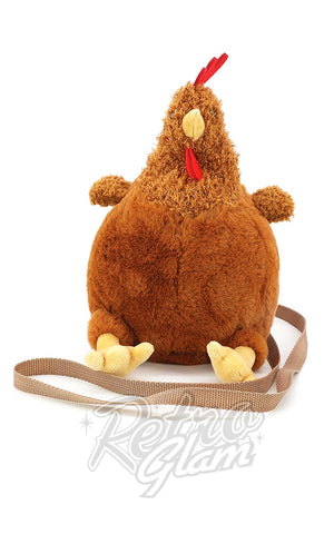 Comeco Plush Hen Crossbody Bag Comeco Plush Hen Crossbody Bag