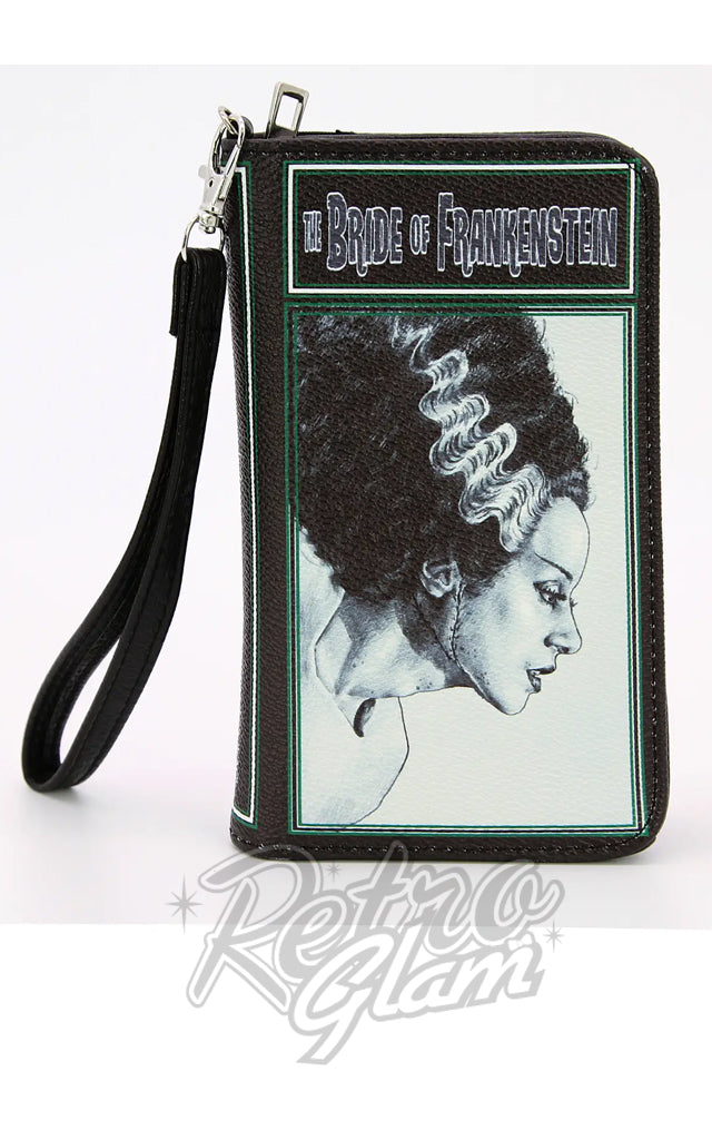 Comeco Bride Of Frankenstein Book Wristlet Wallet Comeco Bride Of Frankenstein Book Wristlet Wallet