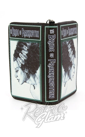 Comeco Bride Of Frankenstein Wristlet Wallet halloween Comeco Bride Of Frankenstein Wristlet Wallet halloween