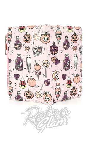 Comeco Halloween Collage Wallet ghost Comeco Halloween Collage Wallet ghost