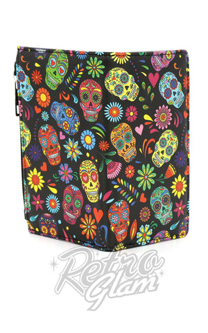 Comeco Floral Sugar Skull Wallet mexican Comeco Floral Sugar Skull Wallet mexican