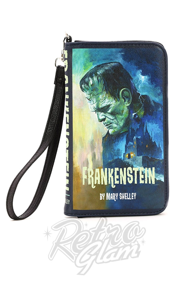 Comeco Frankenstein Book Wristlet Wallet Comeco Frankenstein Book Wristlet Wallet