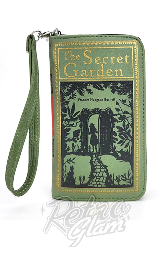 Comeco The Secret Garden Book Wristlet Wallet Comeco The Secret Garden Book Wristlet Wallet