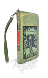 Comeco The Secret Garden Book Wristlet Wallet side Comeco The Secret Garden Book Wristlet Wallet side