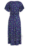 Dolly and Dotty Donna Dress in Peacock Print back Dolly and Dotty Donna Dress in Peacock Print back