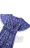 Dolly and Dotty Donna Dress in Peacock Print sleeves Dolly and Dotty Donna Dress in Peacock Print sleeves