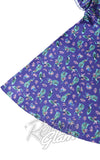 Dolly and Dotty Donna Dress in Peacock Print skirt Dolly and Dotty Donna Dress in Peacock Print skirt