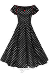 Rockabilly polka dot swing dress Rockabilly polka dot swing dress