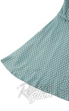 Dolly and Dotty Poppy Shirt Dress in Green Polka Dot - M left only Dolly and Dotty Poppy Shirt Dress in Green Polka Dot - M left only