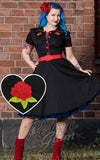 roses rockabilly dress roses rockabilly dress